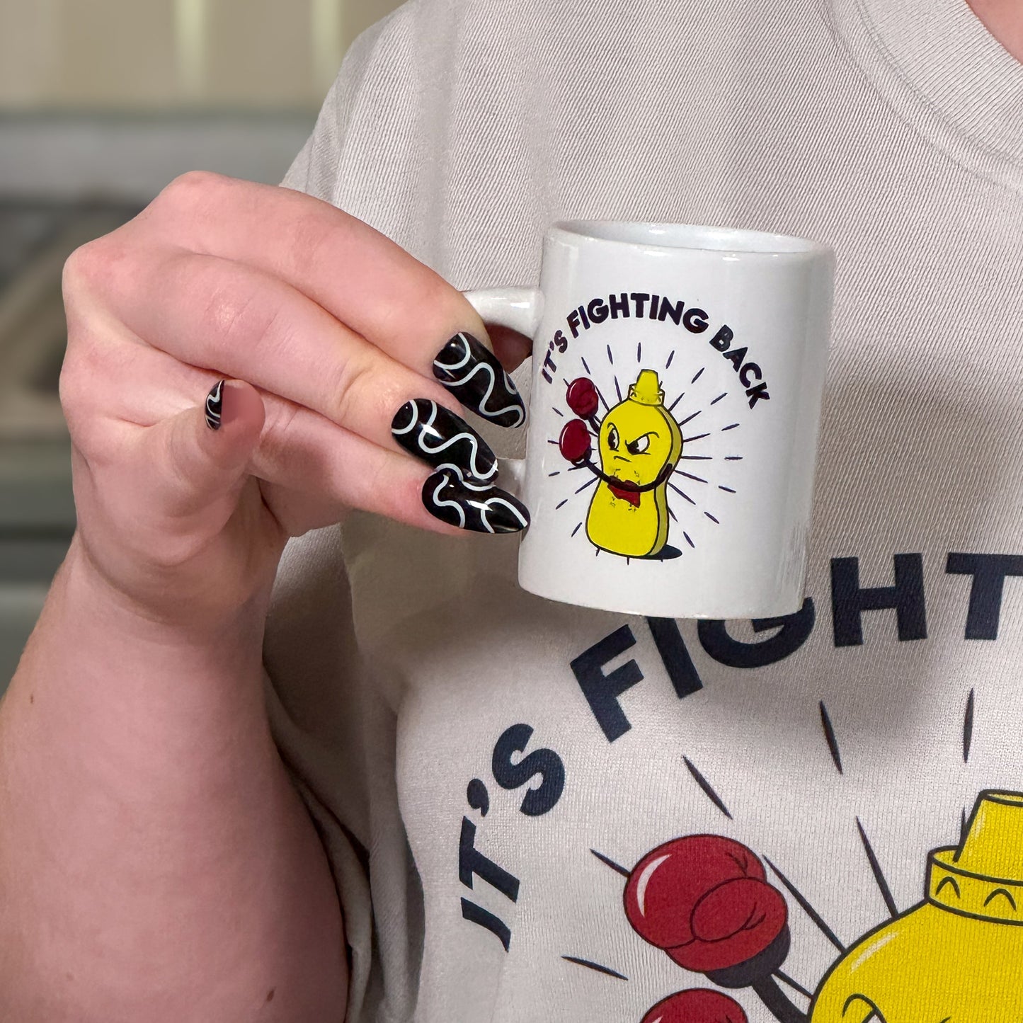 2pc - Its Fighting Back Espresso Mug