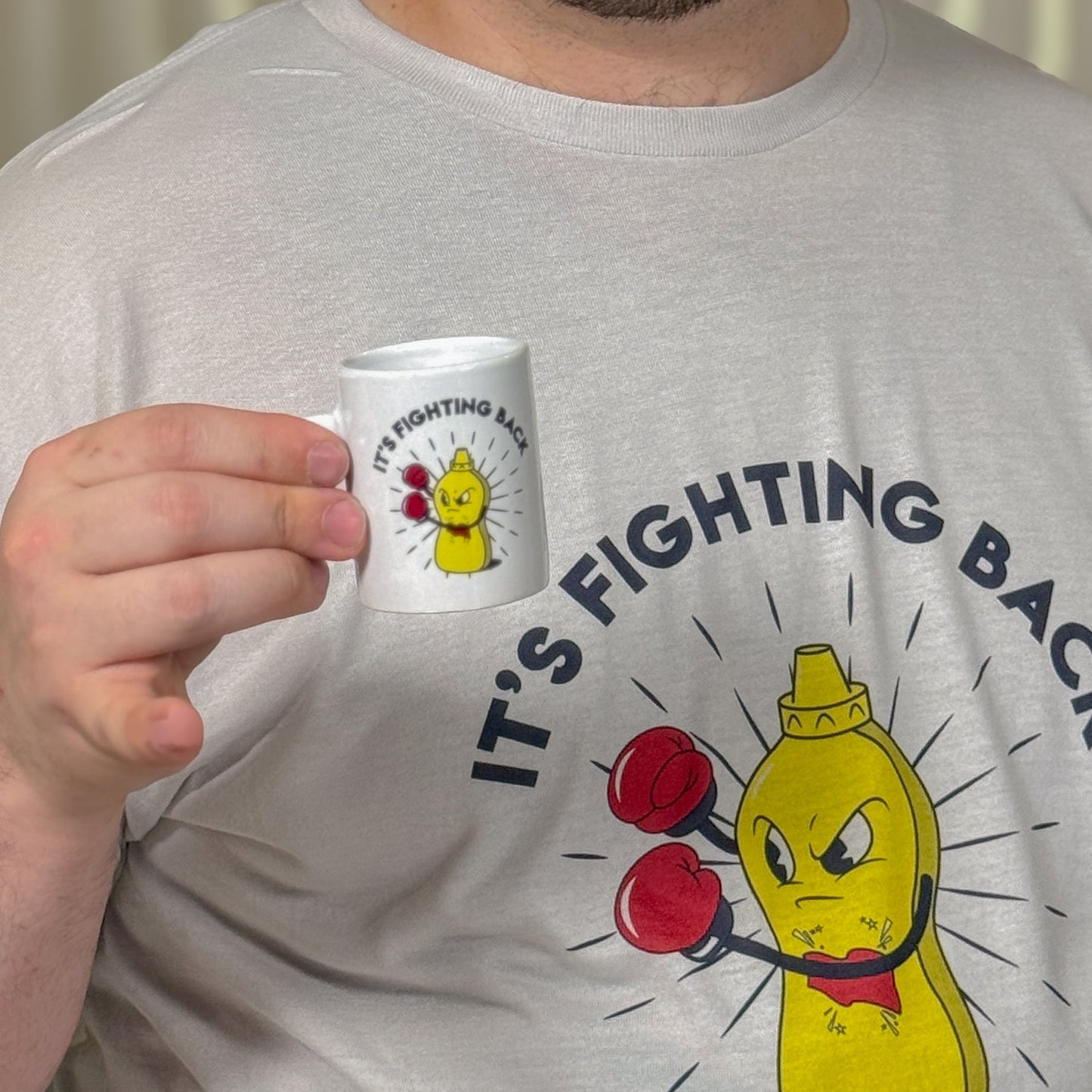 2pc - Its Fighting Back Espresso Mug