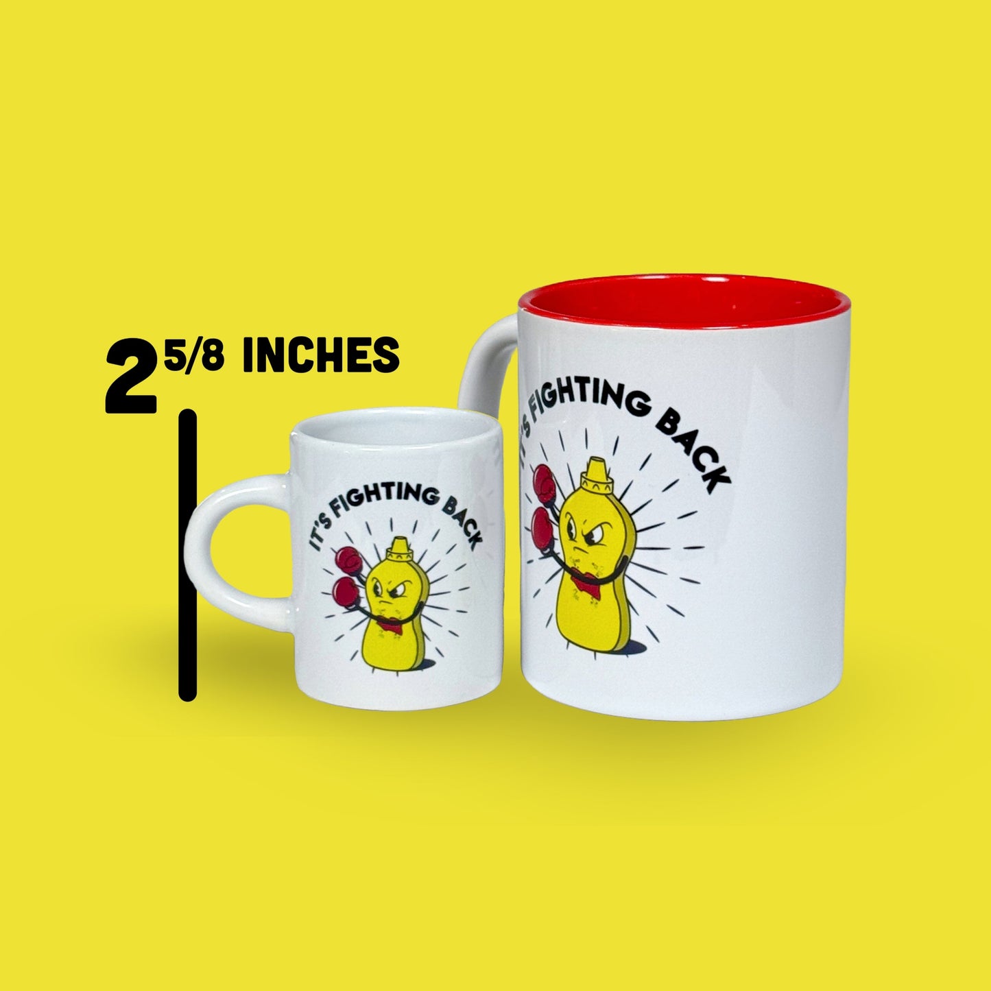2pc - Its Fighting Back Espresso Mug