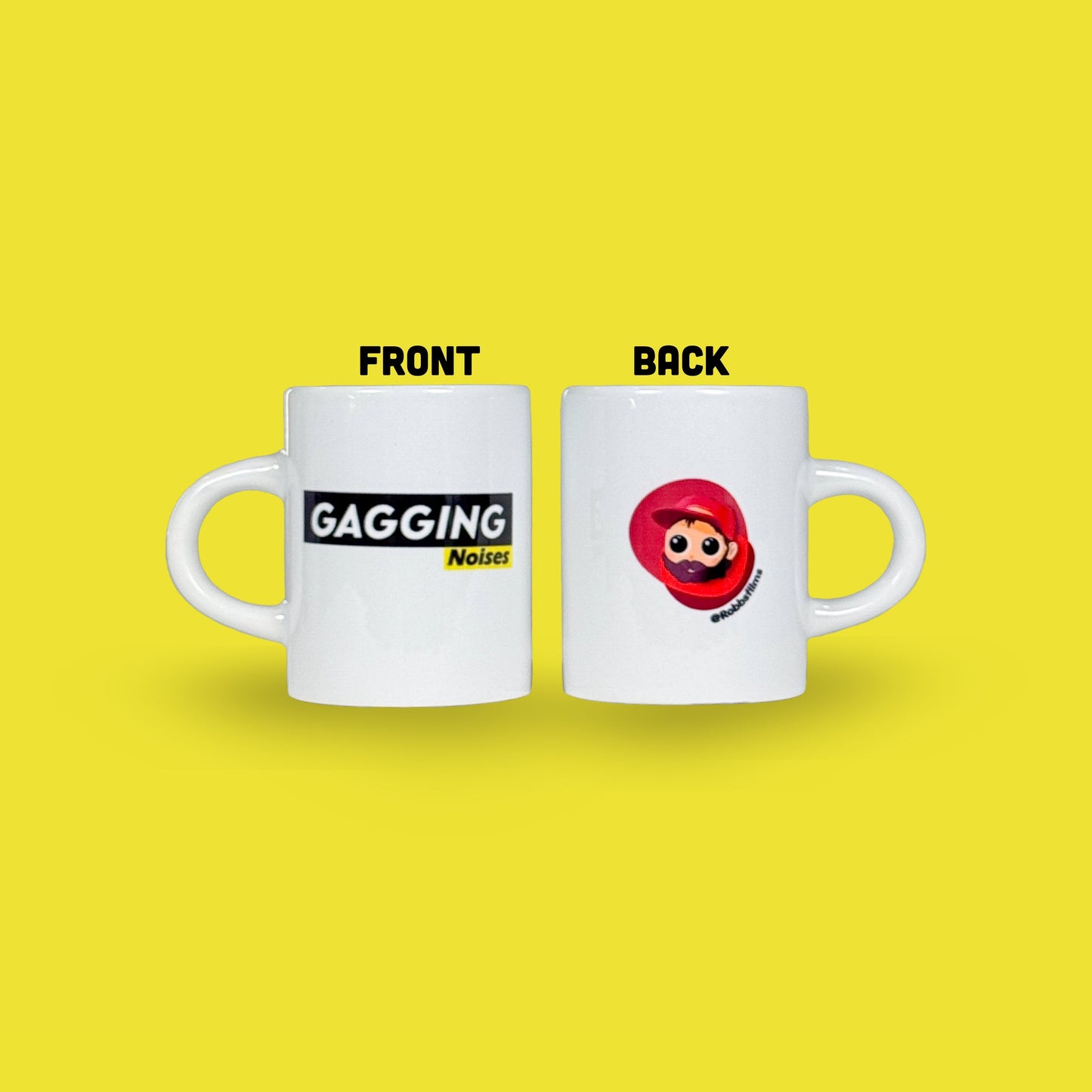 2pc - Gagging Noises Espresso Mug