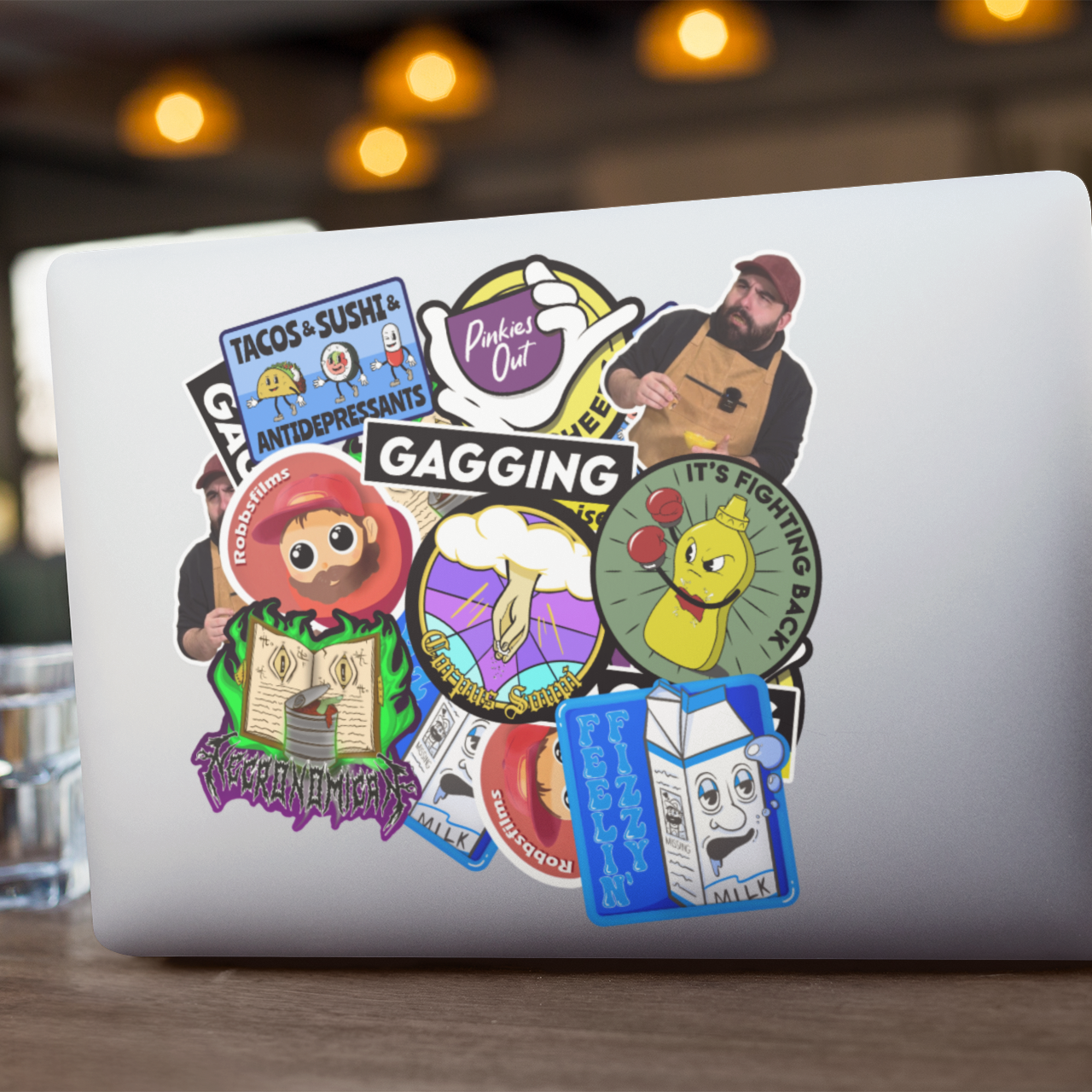 Sticker Bomb 5-pack - 3 Inch Vinyl Stickers GUARANTEED HOLOGRAPHIC
