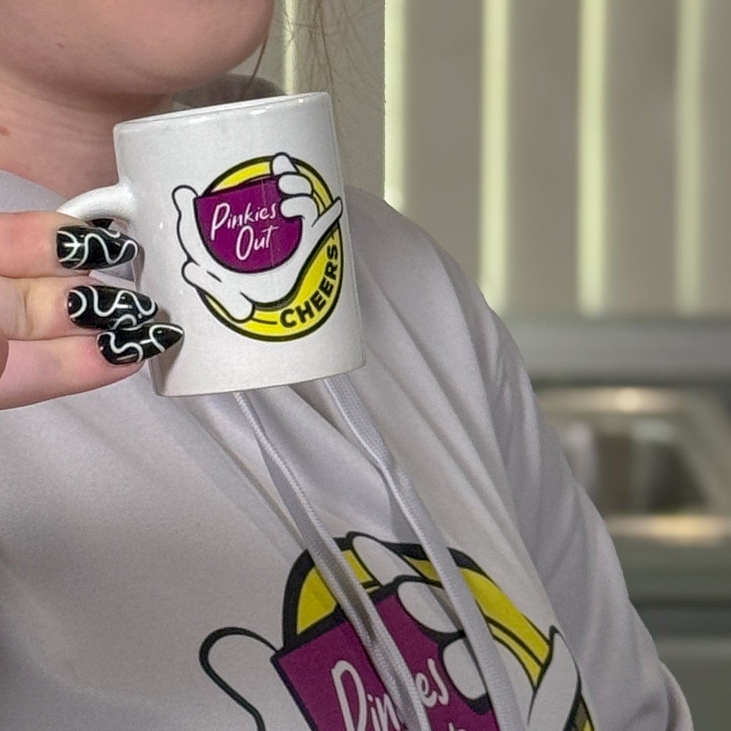 2pc - Pinkies Out Espresso Mug