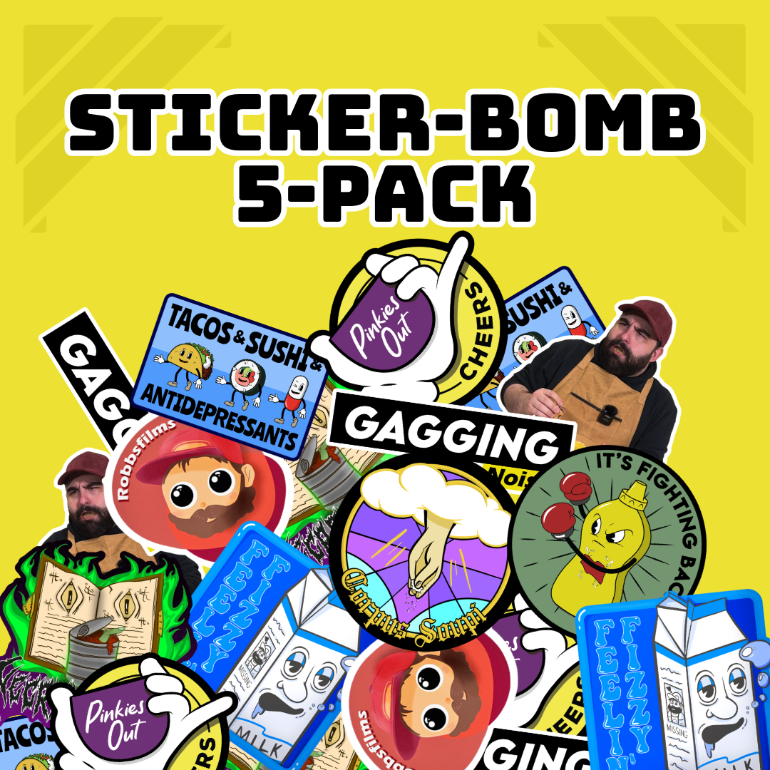Sticker Bomb 5-pack - 3 Inch Vinyl Stickers GUARANTEED HOLOGRAPHIC