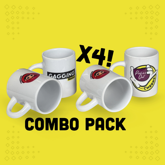 4pc - Espresso Mug Collection